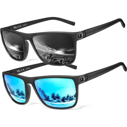 Lunettes De Soleil Polarisées Pour Hommes Et Femmes; Cadres Vintage / Classiques / Élégants; Objectifs Haute Définition; Golf / Conduite / Pêche / Sports De Plein Air / Lunettes De Soleil Tendance