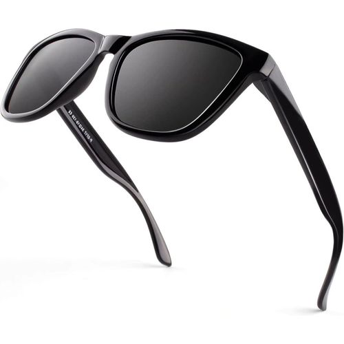 Lunettes De Soleil Homme Femme Polarisées Miroir, Lunettes De Conduite Transparente Avec Protection Uv400