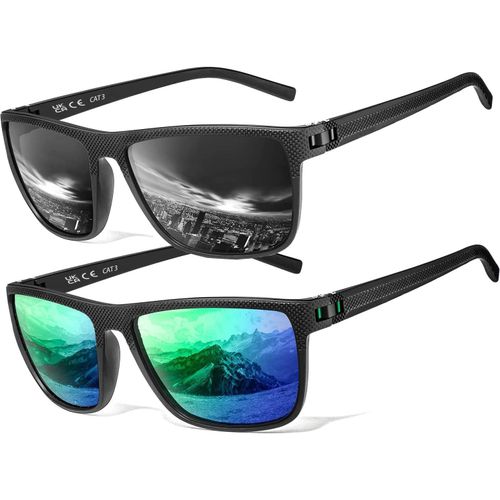 Lunettes De Soleil Polarisées Pour Hommes Et Femmes; Cadres Vintage / Classiques / Élégants; Objectifs Haute Définition; Golf / Conduite / Pêche / Sports De Plein Air / Lunettes De Soleil Tendance