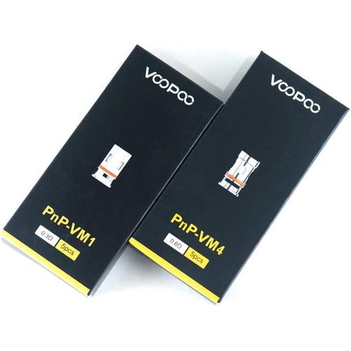 Résistance PnP pour Vinci (x5) - Voopoo Résistances - PnP VM1 - 0,3 ohm sans Nicotine ni Tabac