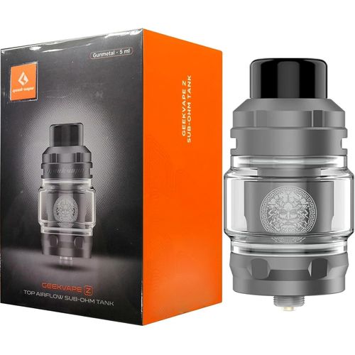 Geekvape Z sub ohm réservoir de 5ml pulvérisateur voûte atomiseur maille bobine & 810 atomiseur goutte à goutte atomiseur Sans nicotine (GunMetal)