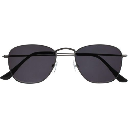 Sky Mince Bordé Métal Bronze À Canon Mat Pointes Noirs Hommes Femmes Lecteurs Soleil Lunettes De Lecture Uv400 S95-7 +2,00