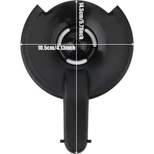 KAL-Couvercle De Rechange Pour Cafetière Pour Mr. Coffee Oster, Couvercle De Rechange Durable Pour Cafetière 12 Tasses Accessoires Pour Bvmc-Chx21 Bvmc-Chx23 Bvmc-Ehx23 Bvmc-Ehx33Cp Bvmc-Mvx(Noir)