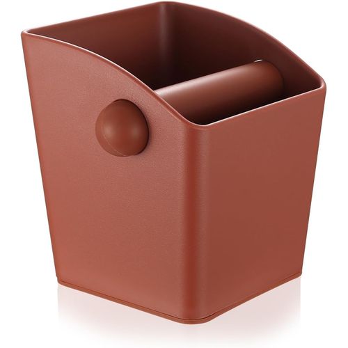 KAL-Récipient À Café Pour Porte-Filtre, Accessoires Pour Machine À Café Porte-Filtre, Boîte À Expresso Pour Conteneurs De Marc De Café, Boîte De Ramassage Barista Knock Box, Couleur Café