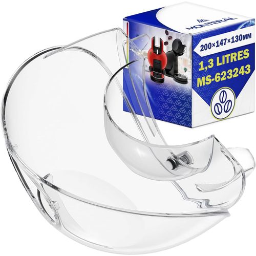 KALANKA-Reservoir Eau pour Cafetières à Capsules 200x130x147 mm avec le Code Original MS-623243 pour Krups pour Dolce Gusto Melody 3 - Garantie de 10 Ans -