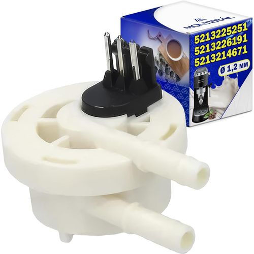 KALANKA-Débitmètre Eau pour Machines à Café Automatiques Ø 1,2 mm 974-9541-A avec le Code Original 5213225251 5213226191 5213214671 pour DeLonghi - Garantie de 10 Ans