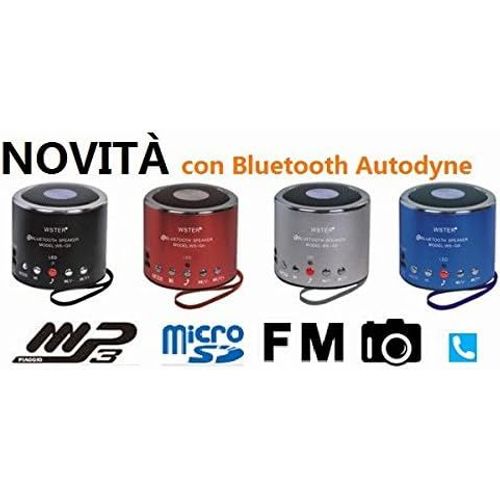 KALANKA-- Mini Haut-Parleur Bluetooth WS-Q9 Boîtier Portable Universel Audio Radio MP3 CW196