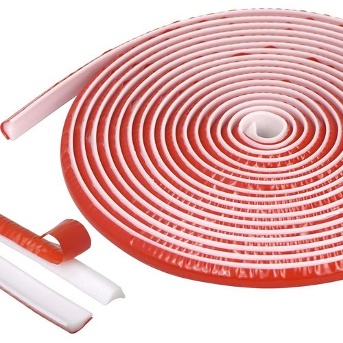 Kalanka-Bande De Calfeutrage Autocollante Blanche De 6 M Pour Décoration De Plafonds Et Carrelages, Protection Des Coins De Papier Peint À Décoller Et Coller (9 Mm X 12 Mm)