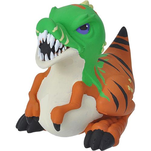 KALANKA-Wild Republic Rubber Duck T-Rex, Canard en Caoutchouc, Jouet de Bain, Idée Cadeau pour Bébé, Canard en Plastique, Super Cadeau pour Les Enfants et Les Adultes, 10 cm