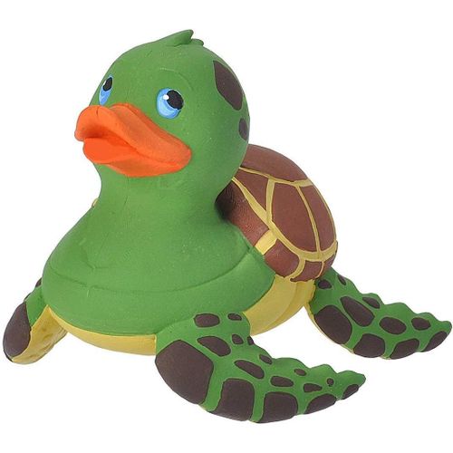 KALANKA-Wild Republic Rubber Duck Tortue De Mer, Canard en Caoutchouc, Jouet de Bain, Idée Cadeau pour Bébé, Canard en Plastique, Super Cadeau pour Les Enfants et Les Adultes, 10 cm