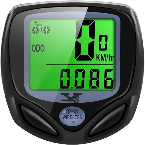 Kalanka-Compteur De Vitesse Sans Fil Étanche Pour Vélo Et Compteur Kilométrique Avec Réveil Automatique Et Écran Lcd Rétroéclairé Multifonction