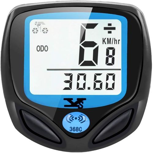 Kalanka-Compteur De Vitesse Sans Fil Étanche Pour Vélo Et Compteur Kilométrique Avec Réveil Automatique Et Écran Lcd Rétroéclairé Multifonction