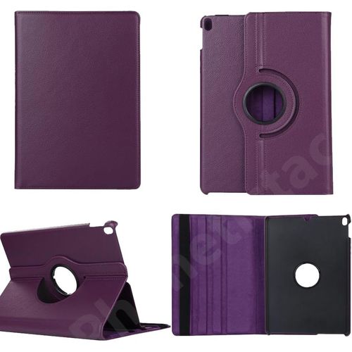 Kalanka-Étui Intelligent Pour Ipad Mini 5/Mini 4 (7,9"") Avec Fonction Veille/Réveil Automatique, Support Rotatif À 360°, Cuir Pu, Résistant Aux Chocs (Violet)