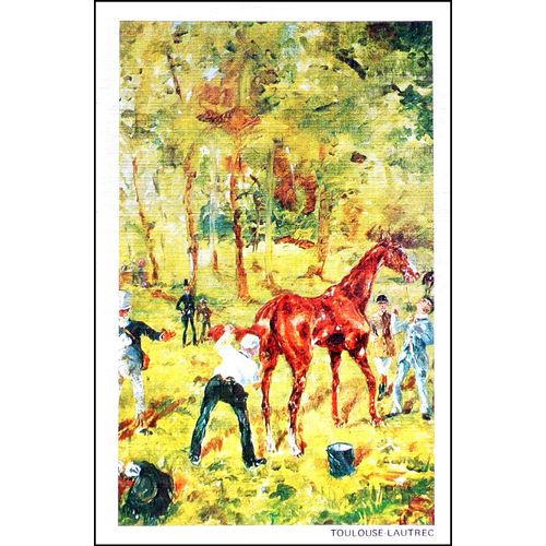 Toulouse-Lautrec Henri Lot 2 Cartes Postales Tableaux Peinture