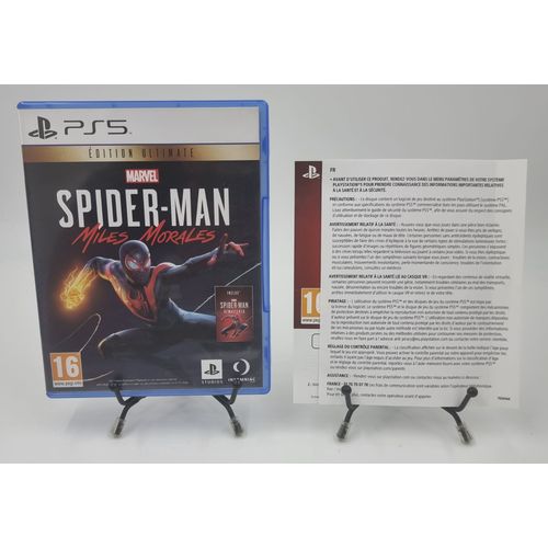 Jeu Playstation 5 Marvel Spider-Man Miles Morales (Édition Ultimate) En Boite, Complet