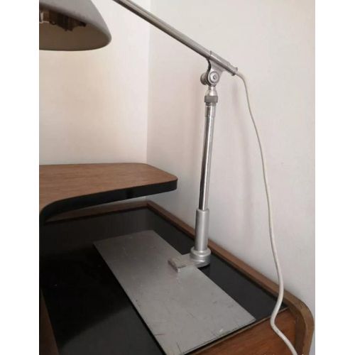 Lampe Daposatelier Ou Daposarchitecte Ferdinand Solre Solr Annes 1950 Gris