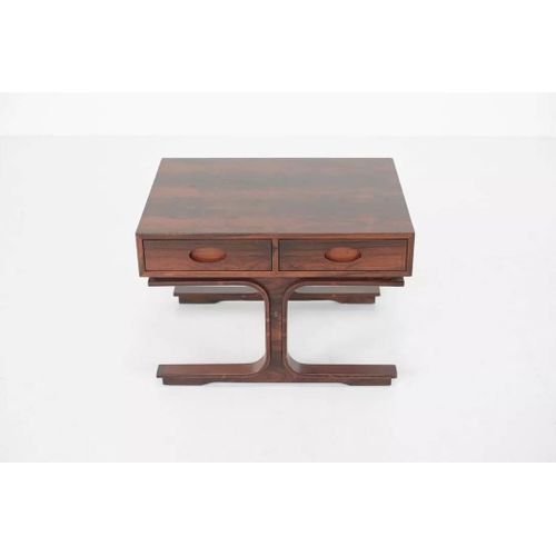 Table Basse Par Gianfranco Frattini Pour Bernini Italie 1950s Bois