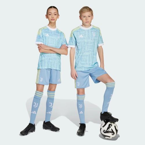 Short Extérieur Juventus 25/26 Enfants Adidas - Ash Blue - 9-10a