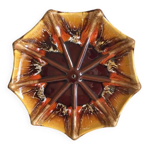 Plat Vallauris Marron