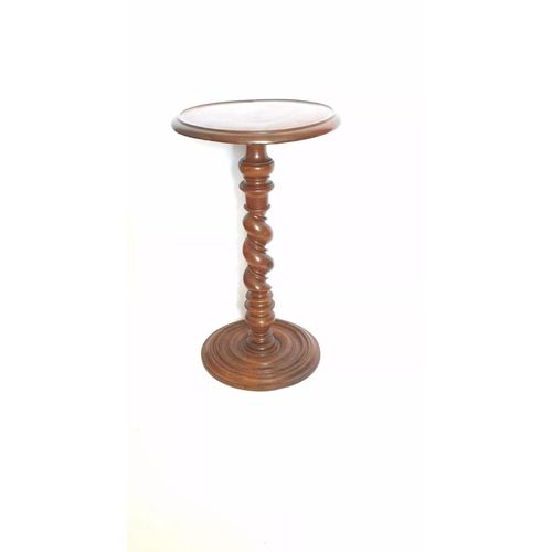 Selette Porte Lumire Xviie En Noyer Massif Marron