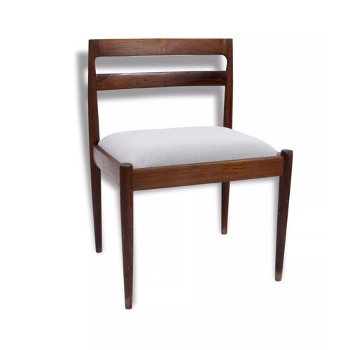 Chaise De Kai Kristiansen Pour M Olesen En Palissandre De Rio Marron