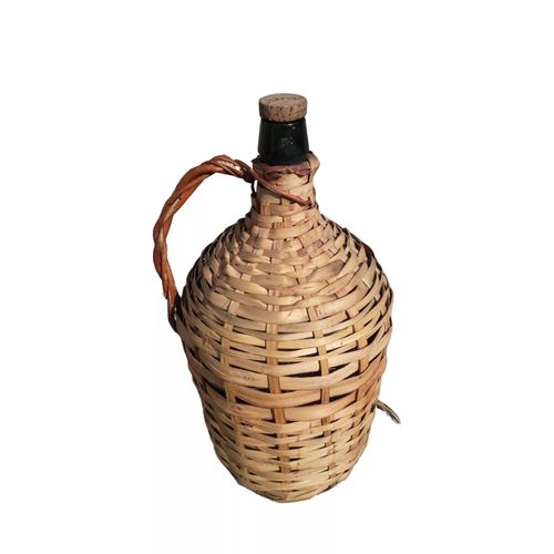 Dame jeanne osier beige