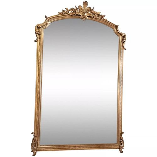 Miroir poque XIX 160x100 dore