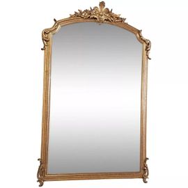 Miroir poque XIX 160x100 dore