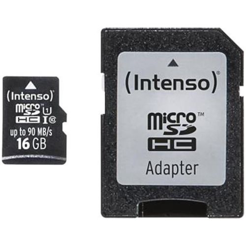 KALANKA-3433470 Carte mémoire microSDHC Classe 10 16 Go + Adaptateur