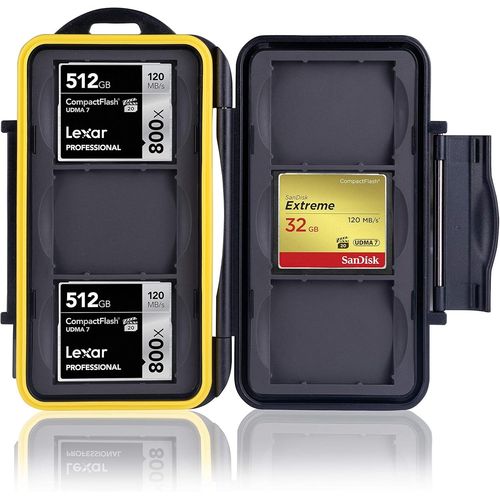KALANKA-® Boîtier de protection pour cartes mémoire pour 6 CF Cards (Compact Flash) - New Edition 2020
