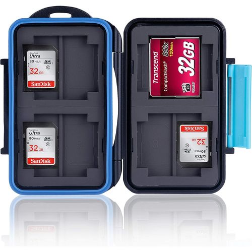 KALANKA-® boîtier de protection / Cas pour les cartes de mémoire / stockage pour 8x SD Cards + 4x Compact Flash (CF)