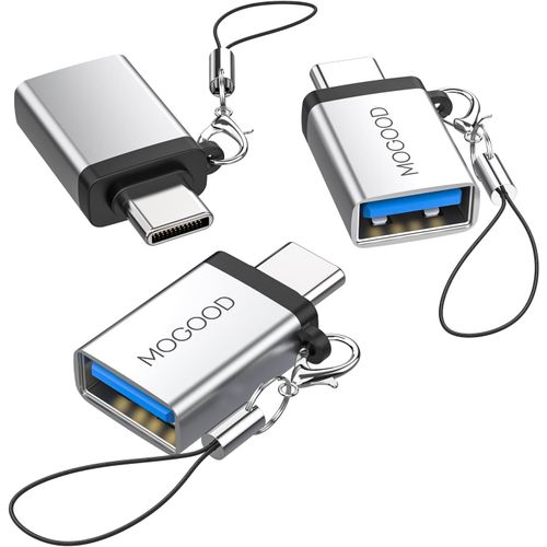 KALANKA-Adaptateur USB C vers USB, Adaptateur USB C vers USB, USB C mâle vers USB 3.0 Femelle Adaptateur convertisseur Compatible avec Les Ordinateurs Portables, et Autres appareils de Type - C