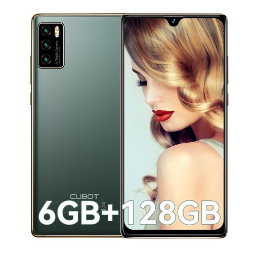 CUBOT P50 4G Téléphone Portable,6Go+128Go Vert