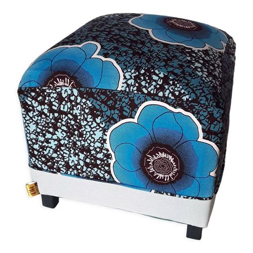 Pouf Carr Dcococo Kidjana Bleu
