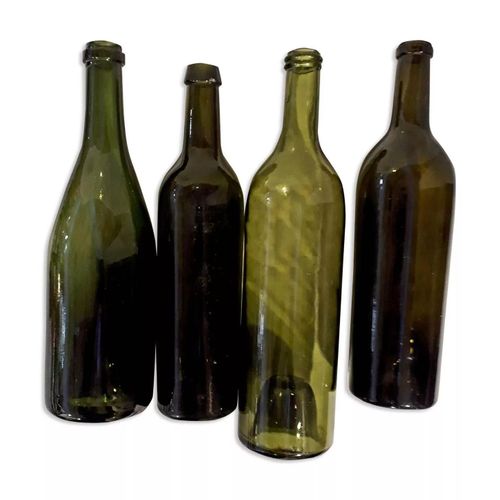 Set De 4 Bouteilles Vert