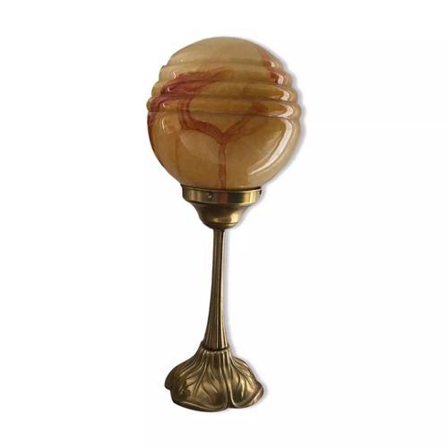 Lampe Art Dco Dore