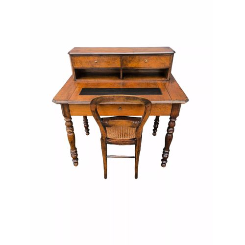 Bureau Plat Gradin Style Louis Philippe Bois
