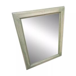Miroir chne patin vert