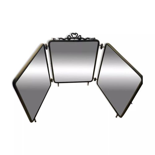 Miroir de Barbiet marron