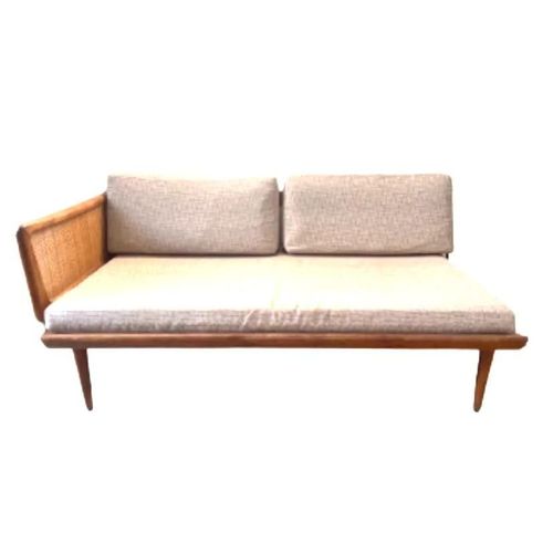 Canap Scandinave Vinatge Peter Hvidt Et Orla Molgaard Nielsen Blanc