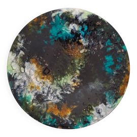 Assiette Dcorative Signe Multicolore