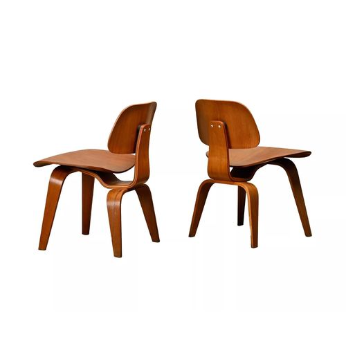 Chaises De Salle Manger En Contreplaqu De Noyer Charles Et Ray Eames Modle Dcw Herman Miller Bois