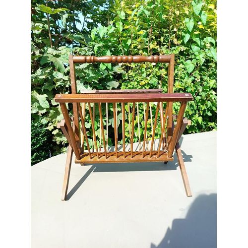 Porterevue vintage bois