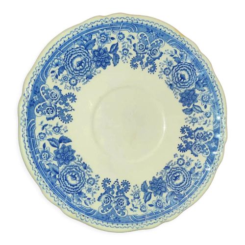 Assiette Ancienne Villeroy Et Boch Burgenland Annes 70 Bleu
