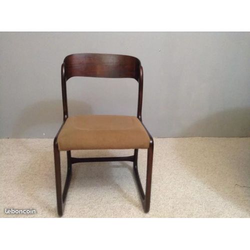 Paire De Chaises Aposapostraneauaposapos En Teck De Baumann Marron