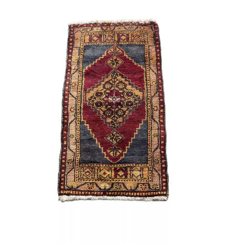 Tapis 108x57 Cm Bleu