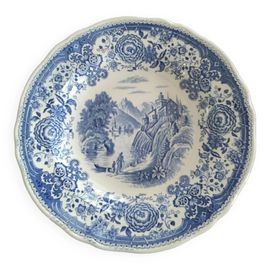6 Assiettes Creuses Villeroy Et Boch Bleu