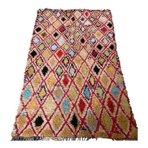 Tapis Boucharouite Multicolore
