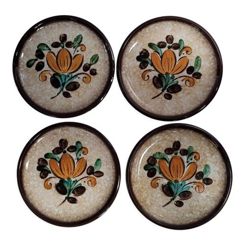 Set 4 Assiettes Corfou Boch Marron