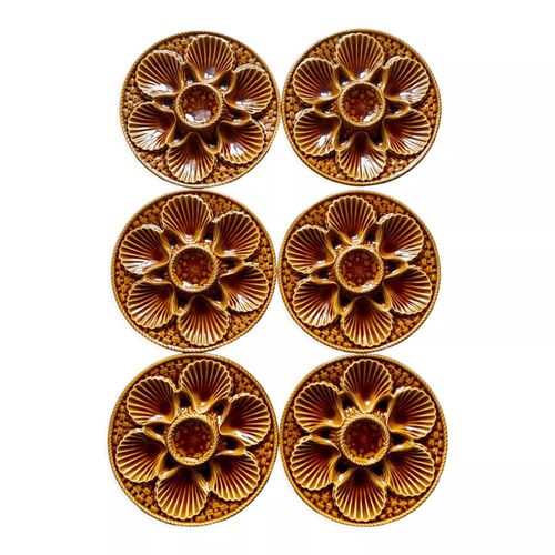 Assiettes Hutres Longchamp Orange